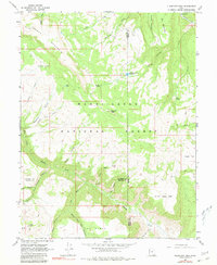 Download a high-resolution, GPS-compatible USGS topo map for Flagstaff Peak, UT (1980 edition)