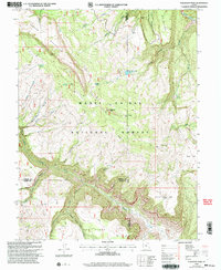 Download a high-resolution, GPS-compatible USGS topo map for Flagstaff Peak, UT (2004 edition)