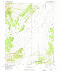Download a high-resolution, GPS-compatible USGS topo map for Flake Mtn East, UT (1974 edition)