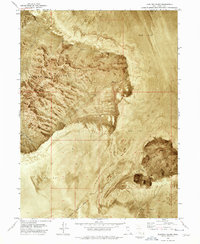 Download a high-resolution, GPS-compatible USGS topo map for Floating Island, UT (1977 edition)