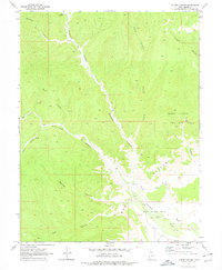 Download a high-resolution, GPS-compatible USGS topo map for Flume Canyon, UT (1978 edition)