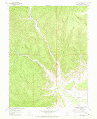 Download a high-resolution, GPS-compatible USGS topo map for Flume Canyon, UT (1973 edition)