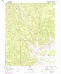 Download a high-resolution, GPS-compatible USGS topo map for Flume Canyon, UT (1987 edition)