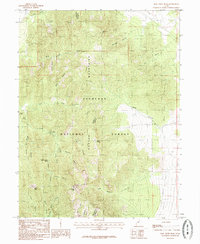 Download a high-resolution, GPS-compatible USGS topo map for Fool Creek Peak, UT (1985 edition)