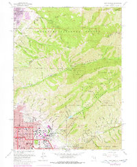 Download a high-resolution, GPS-compatible USGS topo map for Fort Douglas, UT (1978 edition)
