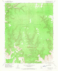 Download a high-resolution, GPS-compatible USGS topo map for Fourmile Bench, UT (1971 edition)