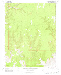 Download a high-resolution, GPS-compatible USGS topo map for Fourmile Bench, UT (1970 edition)