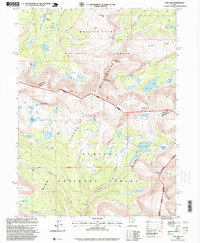 Download a high-resolution, GPS-compatible USGS topo map for Fox Lake, UT (1999 edition)