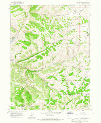 Download a high-resolution, GPS-compatible USGS topo map for Francis Canyon, UT (1966 edition)