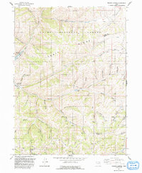 Download a high-resolution, GPS-compatible USGS topo map for Francis Canyon, UT (1991 edition)