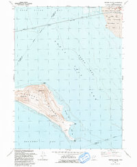 Download a high-resolution, GPS-compatible USGS topo map for Fremont Island, UT (1991 edition)