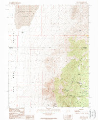 Download a high-resolution, GPS-compatible USGS topo map for Frisco Peak, UT (1989 edition)