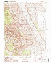 Download a high-resolution, GPS-compatible USGS topo map for Fruita, UT (1987 edition)