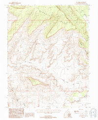 Download a high-resolution, GPS-compatible USGS topo map for Fry Spring, UT (1987 edition)