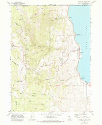 Download a high-resolution, GPS-compatible USGS topo map for Garden City, UT (1985 edition)