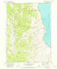 Download a high-resolution, GPS-compatible USGS topo map for Garden City, UT (1973 edition)