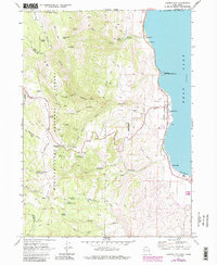 Download a high-resolution, GPS-compatible USGS topo map for Garden City, UT (1986 edition)