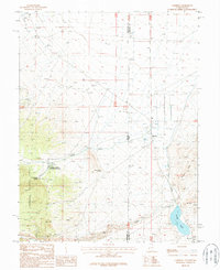 Download a high-resolution, GPS-compatible USGS topo map for Garrison, UT (1987 edition)