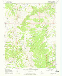 Download a high-resolution, GPS-compatible USGS topo map for Geyser Peak, UT (1972 edition)
