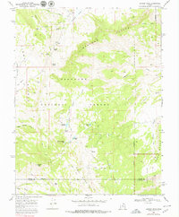 Download a high-resolution, GPS-compatible USGS topo map for Geyser Peak, UT (1979 edition)