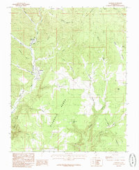 Download a high-resolution, GPS-compatible USGS topo map for Glendale, UT (1985 edition)