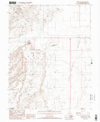 preview thumbnail of historical topo map of Emery County, UT in 1988