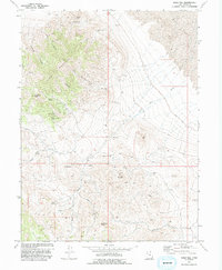 Download a high-resolution, GPS-compatible USGS topo map for Gold Hill, UT (1993 edition)