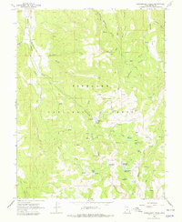 Download a high-resolution, GPS-compatible USGS topo map for Gooseberry Creek, UT (1979 edition)