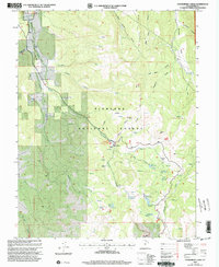 Download a high-resolution, GPS-compatible USGS topo map for Gooseberry Creek, UT (2003 edition)