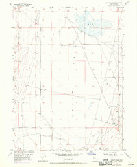 1947 Map of Fairfield, UT, 1970 Print