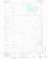 1947 Map of Fairfield, UT, 1982 Print