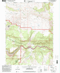 Download a high-resolution, GPS-compatible USGS topo map for Goslin Mountain, UT (2000 edition)