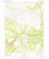 Download a high-resolution, GPS-compatible USGS topo map for Goslin Mtn, UT (1977 edition)