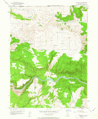Download a high-resolution, GPS-compatible USGS topo map for Goslin Mtn, UT (1963 edition)