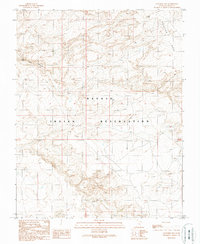 Download a high-resolution, GPS-compatible USGS topo map for Goulding NW, UT (1989 edition)
