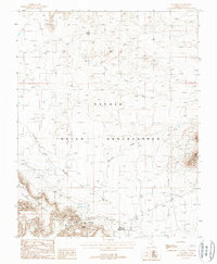 Download a high-resolution, GPS-compatible USGS topo map for Goulding, UT (1988 edition)