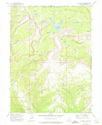 Download a high-resolution, GPS-compatible USGS topo map for Grandaddy Lake, UT (1974 edition)