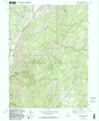 Download a high-resolution, GPS-compatible USGS topo map for Granger Mtn, UT (1994 edition)