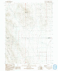 Download a high-resolution, GPS-compatible USGS topo map for Granite Mountain, UT (1991 edition)