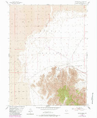 Download a high-resolution, GPS-compatible USGS topo map for Granite Peak, UT (1984 edition)