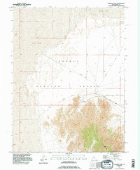 Download a high-resolution, GPS-compatible USGS topo map for Granite Peak, UT (1996 edition)