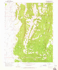 Download a high-resolution, GPS-compatible USGS topo map for Grass Lakes, UT (1965 edition)