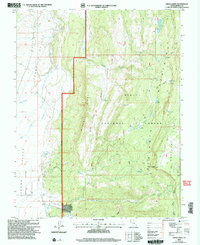 Download a high-resolution, GPS-compatible USGS topo map for Grass Lakes, UT (2005 edition)