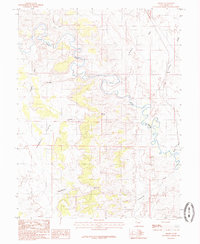 Download a high-resolution, GPS-compatible USGS topo map for Grassy, UT (1985 edition)