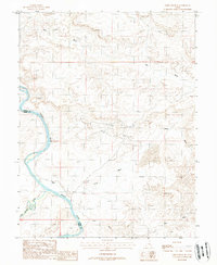 Download a high-resolution, GPS-compatible USGS topo map for Green River SE, UT (1988 edition)