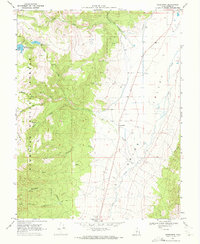 Download a high-resolution, GPS-compatible USGS topo map for Greenwich, UT (1972 edition)