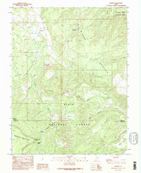 Download a high-resolution, GPS-compatible USGS topo map for Grover, UT (1995 edition)