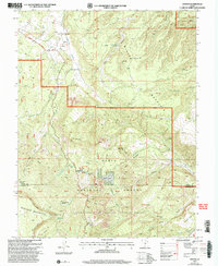 Download a high-resolution, GPS-compatible USGS topo map for Grover, UT (2005 edition)
