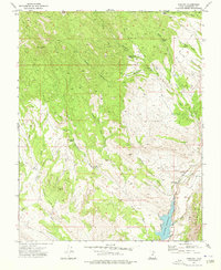 Download a high-resolution, GPS-compatible USGS topo map for Gunlock, UT (1976 edition)