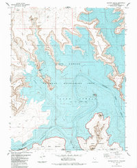 Download a high-resolution, GPS-compatible USGS topo map for Gunsight Butte, UT (1985 edition)